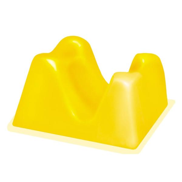 Positioner Rest Head Ali-Lite Prone Foam Yellow 11x9x6